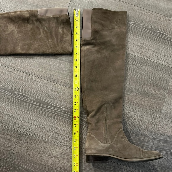 Stuart Weitzman OTK Suede Boots - Picture 5 of 5